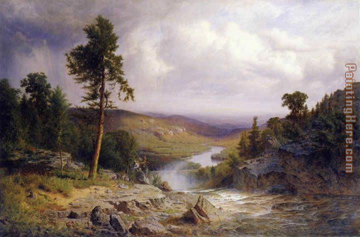 Tennessee painting - Alexander Helwig Wyant Tennessee art painting